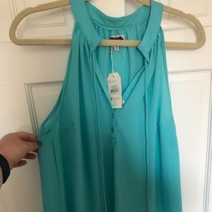 Teal Blouse